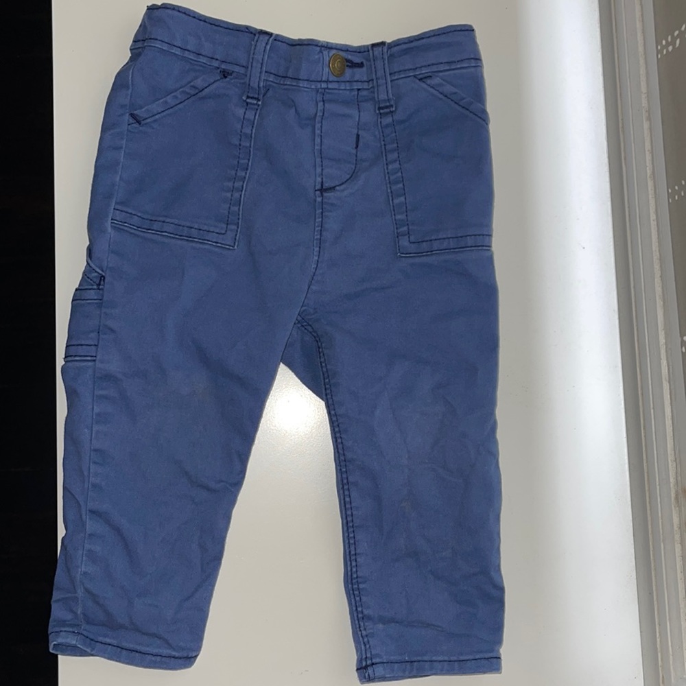 Baby boy blue chino pants